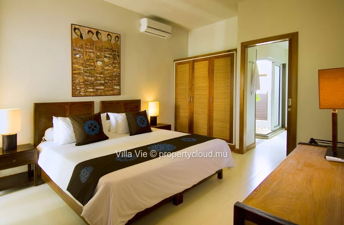 Pointe aux Canonniers : Villa de luxe 4 chambres avec vue sur la mer et accès