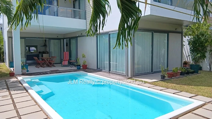À louer : Villa contemporaine de 3 chambres avec piscine privée, La Gaulette, Île Maurice