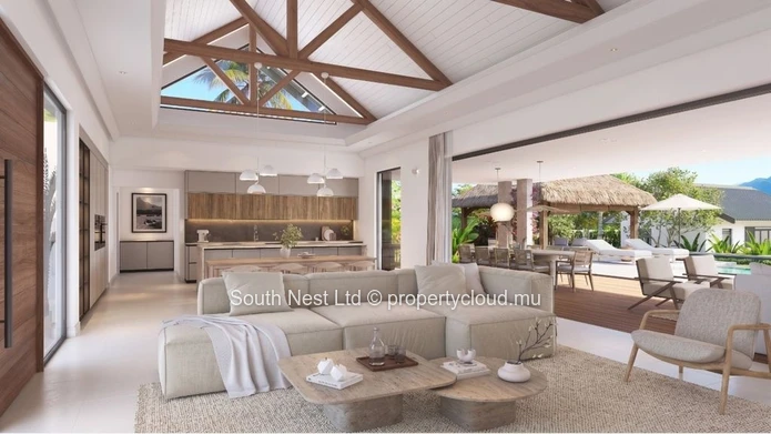 Architectural Luxury Villa for Sale in Tamarin | Exclusive West Coast Living 