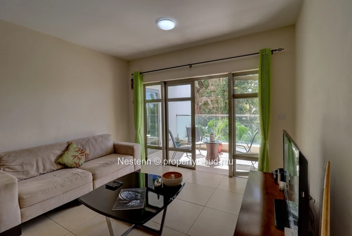 Confortable appartement de 3 chambres proche de la plage dans une résidence sécurisée. 