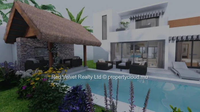 Villas de luxe à vendre à Grand Baie | Projet immobilier sur plan style complexe hôtelier