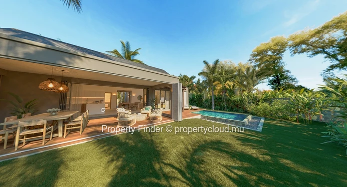 Villa Exclusive de 2 Chambres à Vendre à Pointe d'Esny, Île Maurice