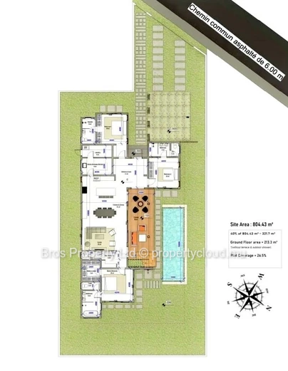 Rs (19.06 Perches) | Land for Sale in Côté Champs, Beau Vallon 2
