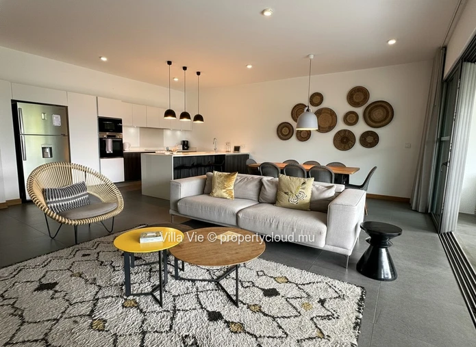 Grand Gaube - Joli appartement de 3 chambres situé dans une résidence privée