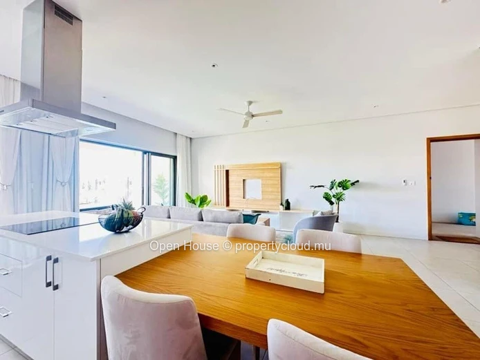 Location meublée - Penthouse 2 chambres - rooftop avec piscine privée - POINTE AUX CANONNIERS.