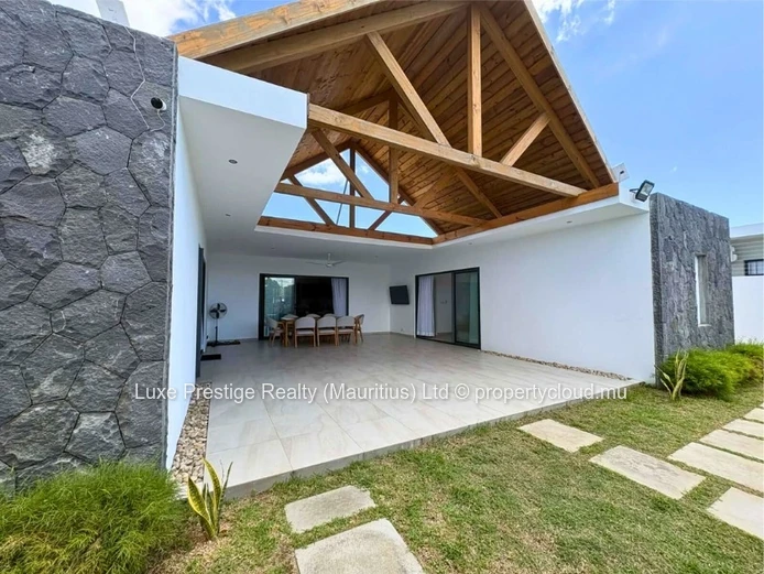 Brand-New Solar-Powered 3-Bedroom Ensuite House with Private Pool for Rent in Grand Baie | Rs 120,000 per Month