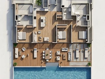 3 Bedroom Penthouse