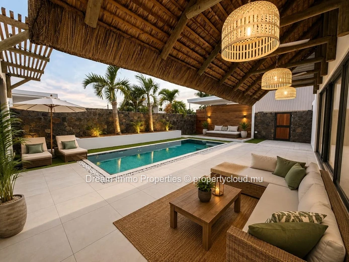 Superbes villas contemporaines neuves à proximité de la mer à Grand Baie – Ile Maurice