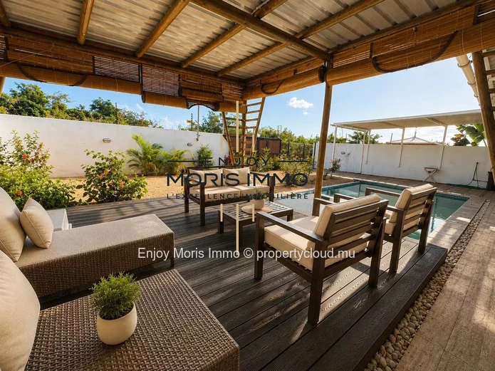 Villa moderne à louer  de 4 CH + Bureau à Grand Baie- Pereybère