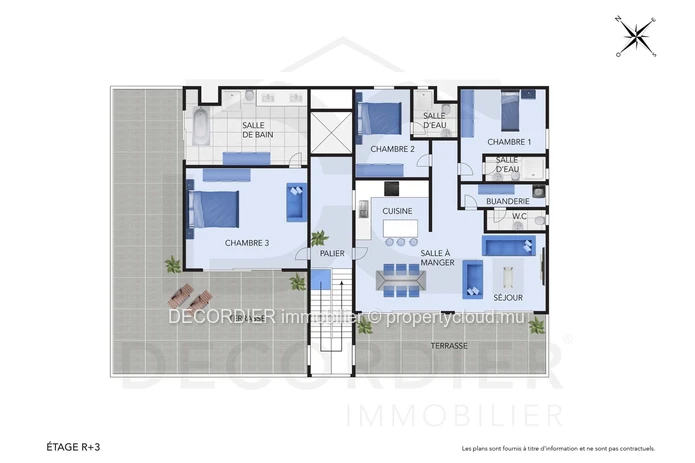 Penthouse à vendre – Pereybère