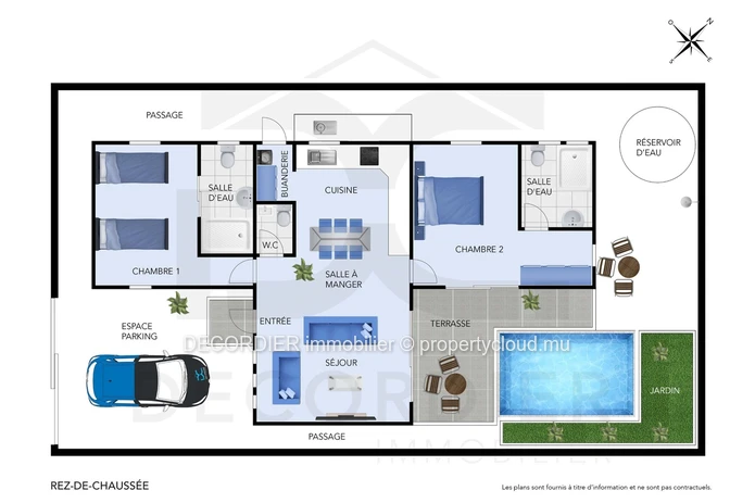 House for rent - Pereybere