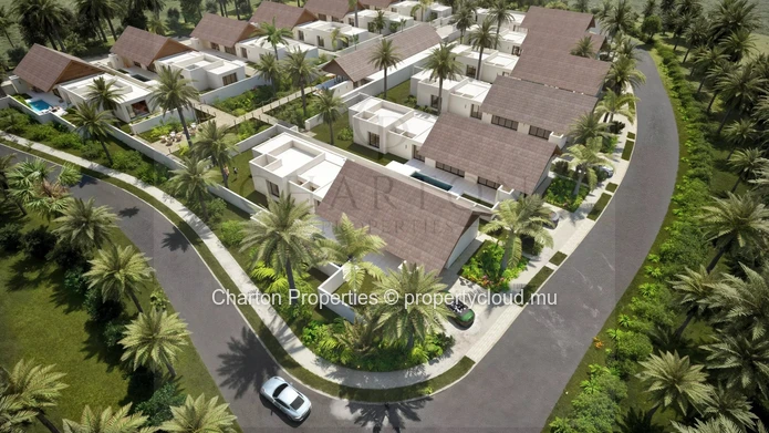 Contemporary 2-bedroom villa with private pool in Pointe d'Esny