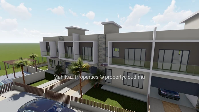 New Luxury Townhouse Project For Sale – Green Creek, Flic en Flac 