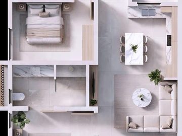Appartement de 2 Chambres