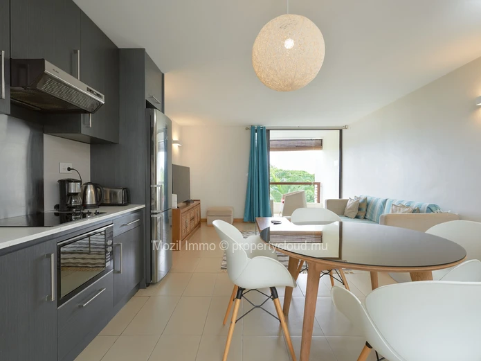 Appartement de 2 chambres en suite, à 2 pas de la plage de Mont Choisy