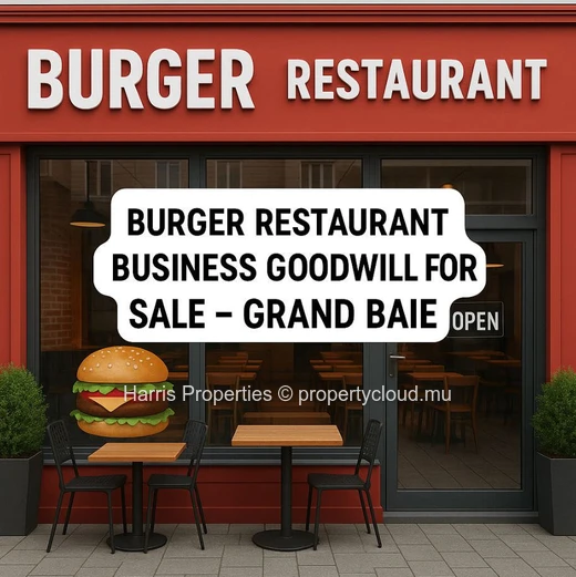 Fonds de commerce de restaurant de burgers à vendre - Grand Baie