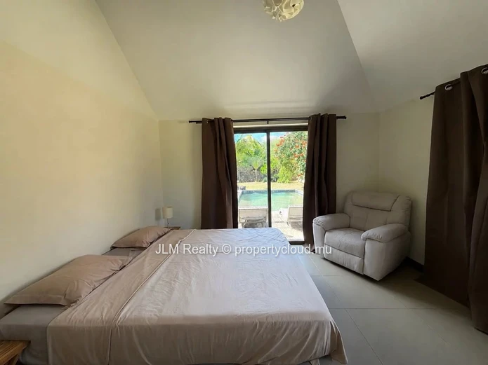 For Rent: Single-Storey Villa with Private Pool in Mont Calme, Rivière Noire, Mauritius
