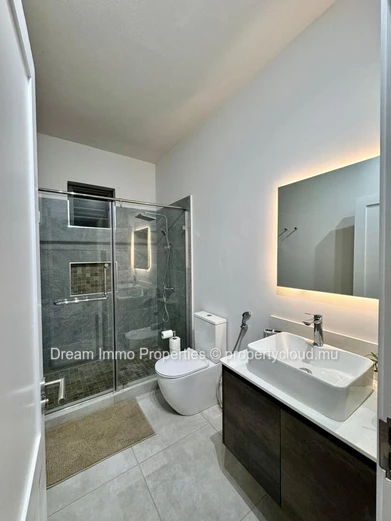 Sea view penthouse for rent with rooftop & private pool in Flic en Flac - Mauritius