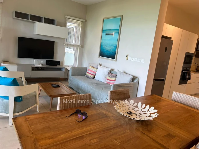 Superb waterfront apartment, Pointe aux Canonniers
