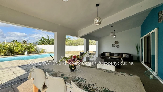 A louer - Maison familiale avec piscine et jardin à Tamarin