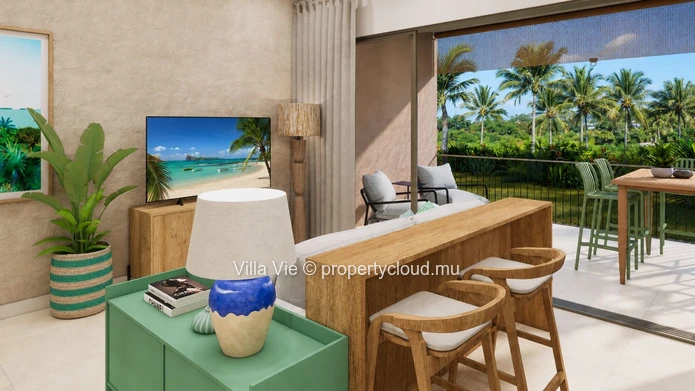 Anse La Raie - modern one-bedroom apartment