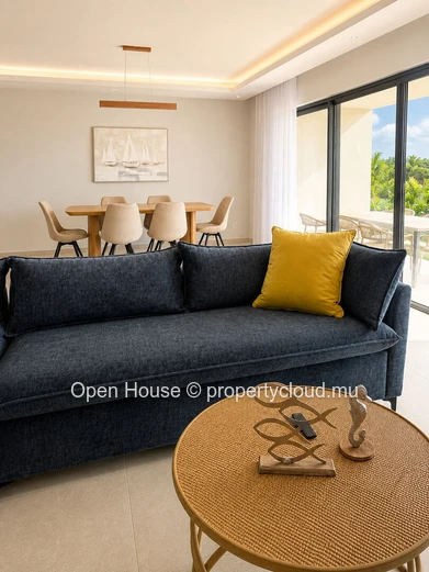 Furnished 3-Bedroom Townhouse with Pool in Grand Gaube