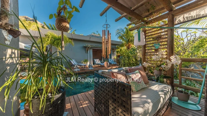 Magnifique villa avec roof top à vendre à Tamarin, Île Maurice