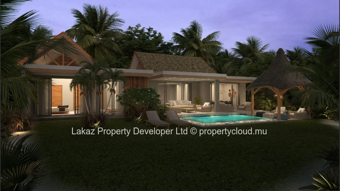 Villa de luxe à vendre à Pointe d'Esny avec piscine privée