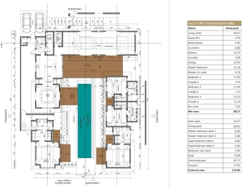 Villa de 4 Chambres