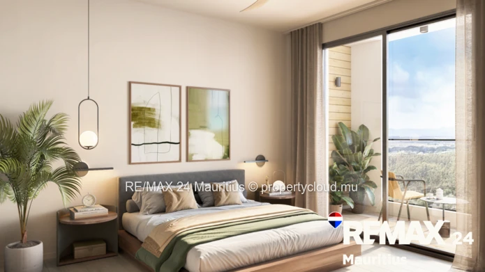 2-Bed Apartment in Pointe aux Canonniers | Walk to Beach & Rooftop Pool