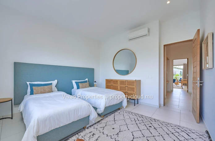 Luxurious furnished apartment in Péreybère with rooftop pool and sea view - Ideal investment for foreigners - €715,000