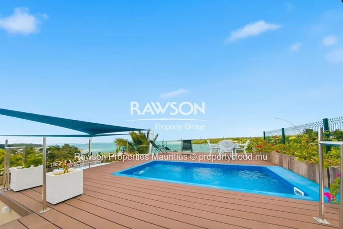 3 En-Suite Bedroom Penthouse | Breathtaking Seaview | Private Pool | Trou D'eau Douce