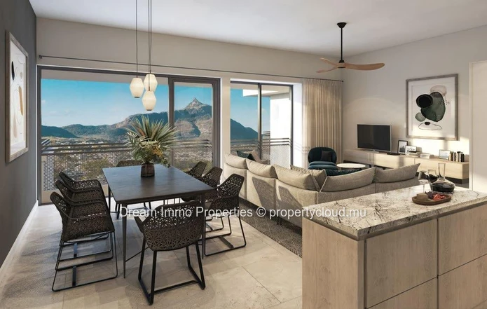 Superbe Appartement De 2 Chambres Avec Jardin Privatif A Helvetia  - Ile Maurice