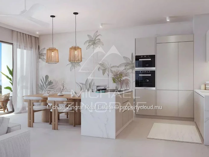 Appartement 2 chambres en rez-de-chaussée – Élégance tropicale à quelques pas de la plage