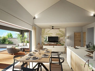 Townhouse, Duplex de 3 Chambres