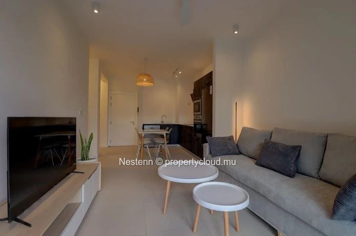 Appartement moderne & luxueux au rez-de-chaussée avec jardin privatif et vue panoramique 
