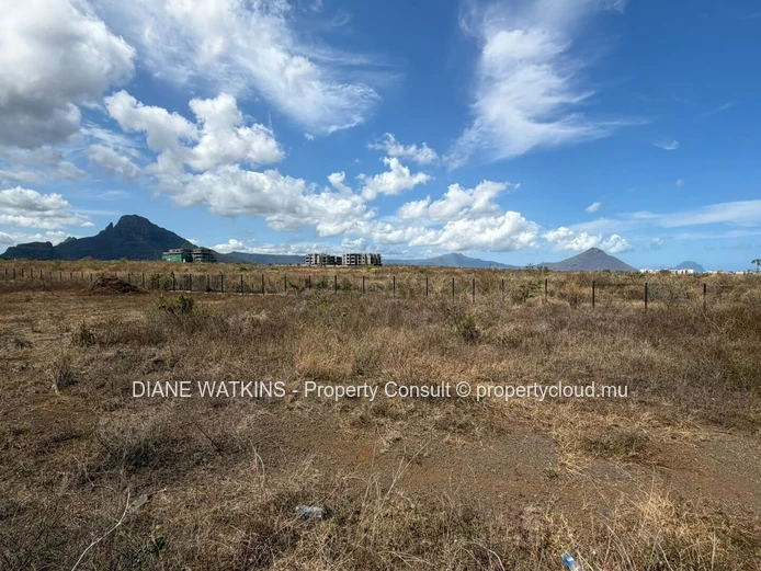 Residential Land for Sale in Flic en Flac with Sea and Mountain Views