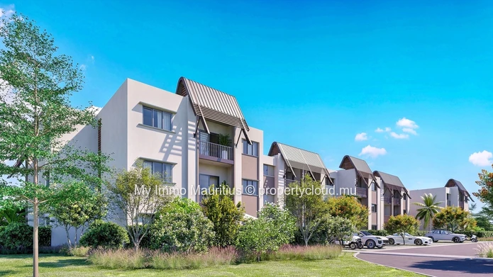 New 3-bedroom apartment in seaside village with golf course