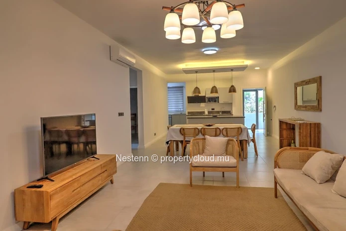 Furnished 3-bedroom apartment in a secured residence 