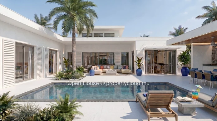 Villa de prestige 4 chambres avec piscine à Trou aux Biches