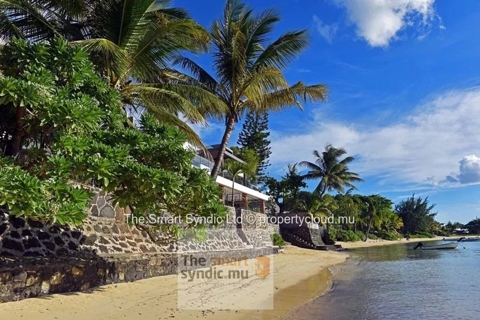 Beachfront apartment for sale.