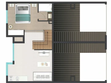 Appartement de 2 Chambres