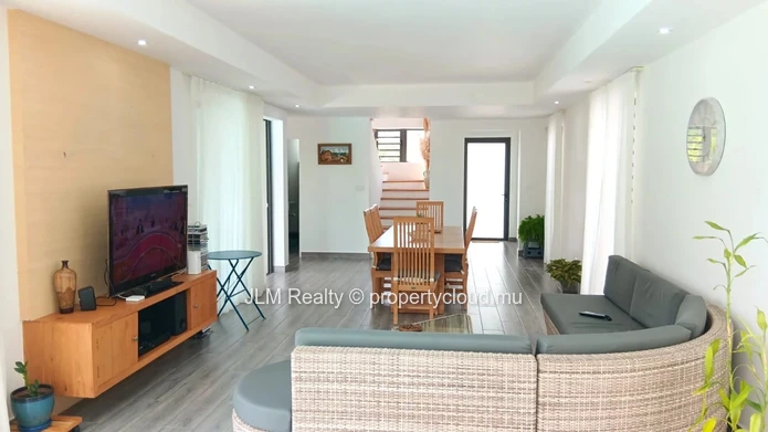 À louer : Villa contemporaine de 3 chambres avec piscine privée, La Gaulette, Île Maurice