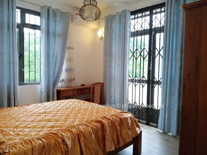 Furnished 4-bedroom duplex villa for long-term rent in Trou aux Biches  Rs 55,000 per month