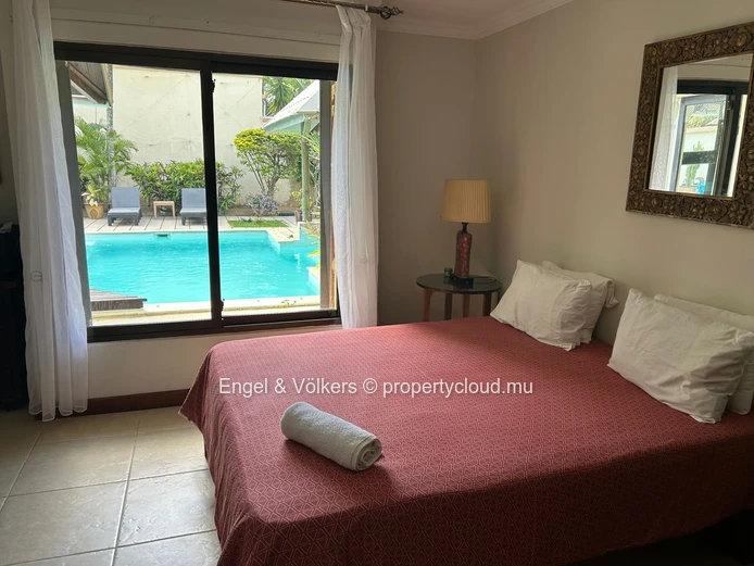 For Rent – Spacious 3-Bedroom Villa with Private Pool in a Secure Residence, Pereybere