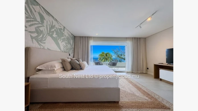Luxury 3-Bedroom Duplex with Private Pool on Mauritius' Prestigious West Coast