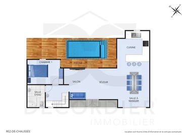 Maison de 3 Chambres