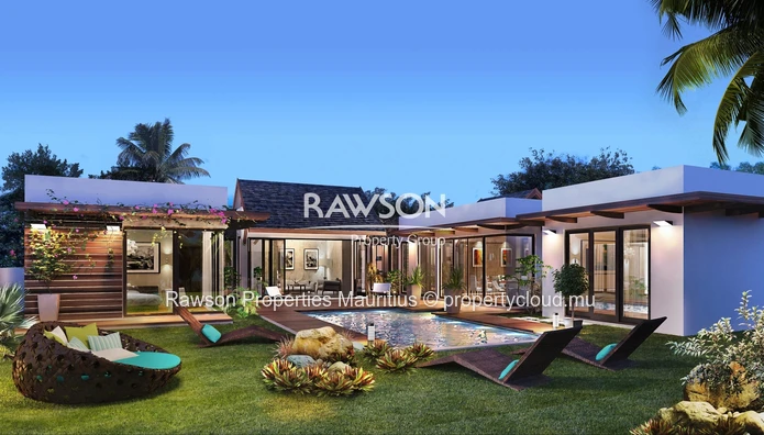 NEW – VILLA FOR SALE PEREYBERE Type A | 4 Bedrooms / 4.5 Bathrooms | 296 m² | From MUR