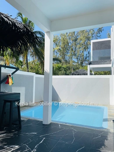 Duplex Contemporain Avec Piscine Privée