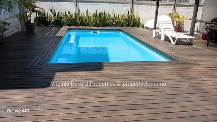 Appartement meublé 2 ch 100m² avec piscine à Grand Baie